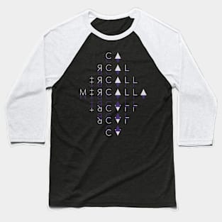 MCLL cascade logo Baseball T-Shirt